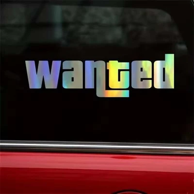 Fashion Windshield Wanted Car Window Sticker