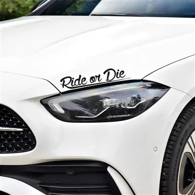 Car Body Sticker Ride Or Die