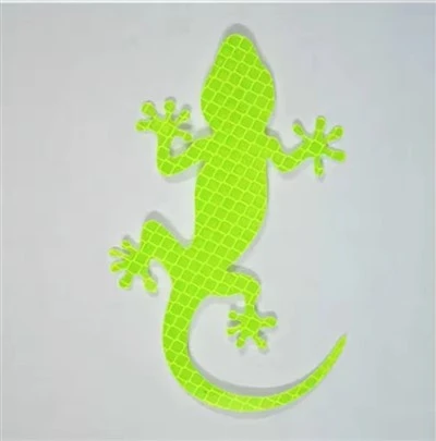Night Driving Warning Gecko Stickers