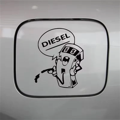 12*10cm DIESEL Funny Stickers