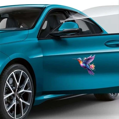 Durable Hummingbird Decals Motorcycle Car Stickers