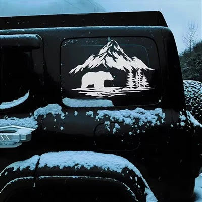 Alaska Tourism Car Decals