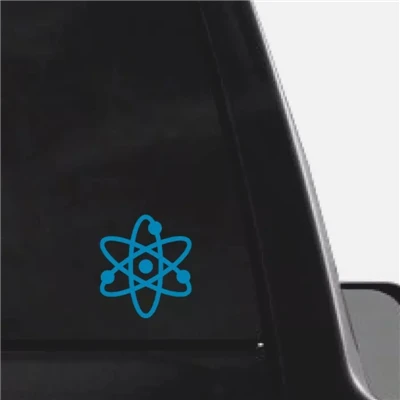 Atomic Energy Style Stickers