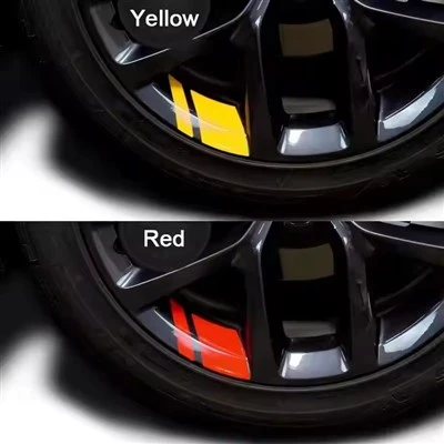 Reflective Car Wheel Personalized Sticker