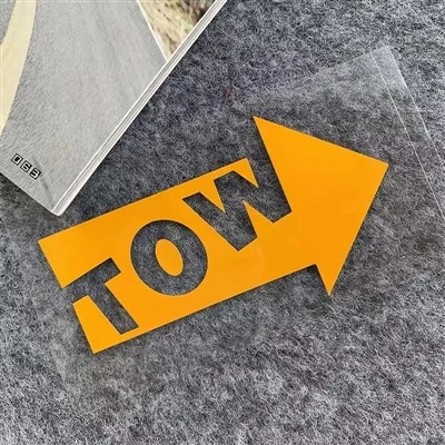 TOW Decal Hook Arrow Vinyl Sticker