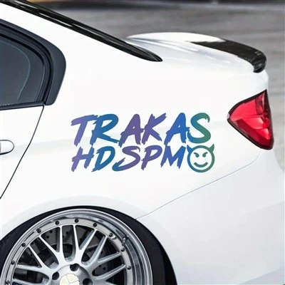 Trakas HDSPM Funny Car Sticker