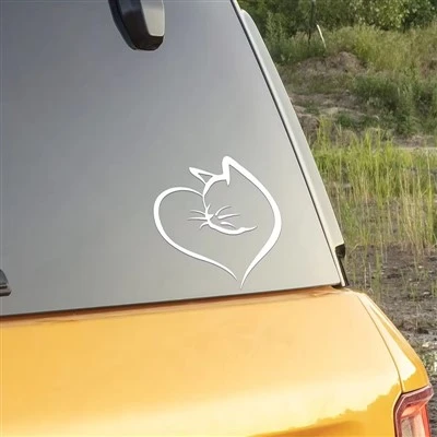 Cat Pattern Autocar Exterior Decoration