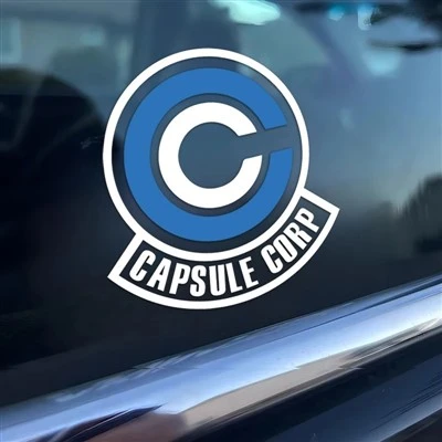 CAPSULE CORP DECAL,bulma Logo Sticker
