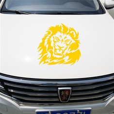 Car Decal Sticker Lion Animal Pattern