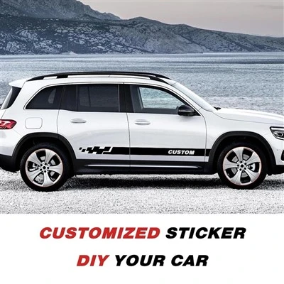 Car Door Side Sticker Custom DIY Decor