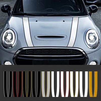 Car Engine Hood Bonnet Sticker Stripes Decals