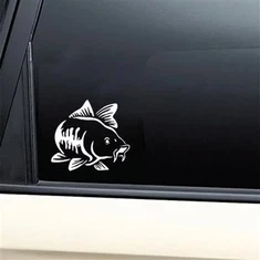 Car Sticker Of Carp Pattern
