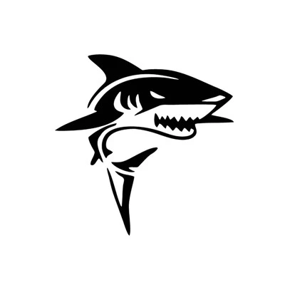 Creative Stickers Shark Car Decoration