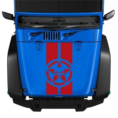 Engine Hood Stickers For JEEP 4X4 Vehicle