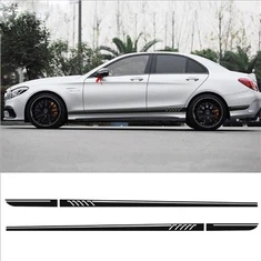 Benz C Class Body Stripe Decal Stickers