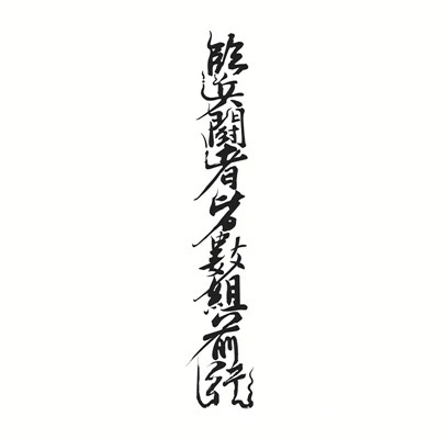 Chinese Eight Word Text Maxim