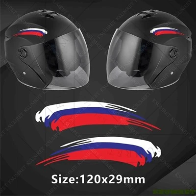 Country Flag Stickers Decal For Motorcycle Helmet
