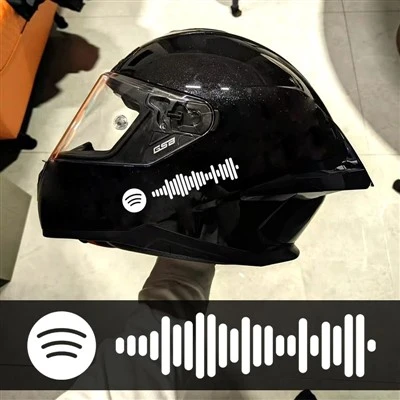 Creative Signal Pattern Motorcycle Stickers