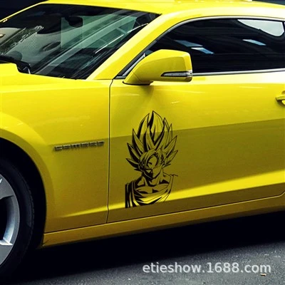 dragon ball car decal