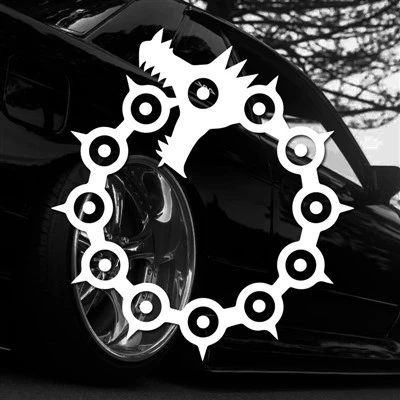 Chain Dragon Decals For Cars Trucks