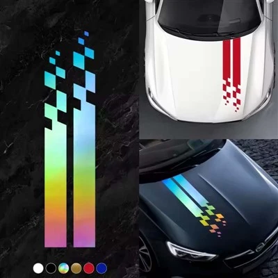 Universal Hood Sports Car Sticker