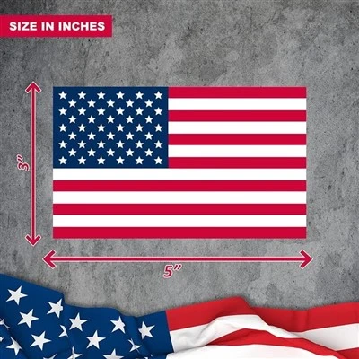 American Flag Stickers