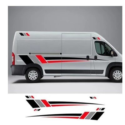 France Van Multi Vehicle Body Side Sticker