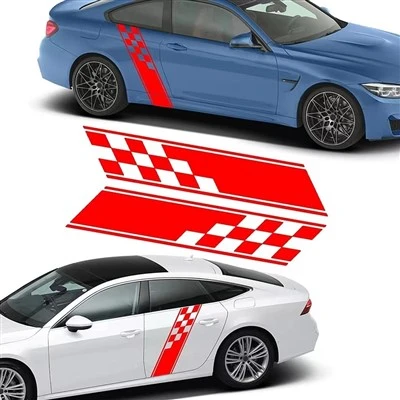 ETIE Racing Style Car Body Sticker