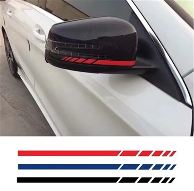 Car Sticker For Rearview Mirror Side Stripe