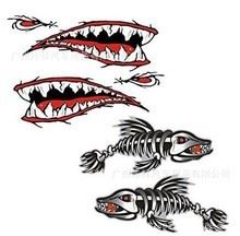 Shark Teeth Or Monster Scratch Car Decal