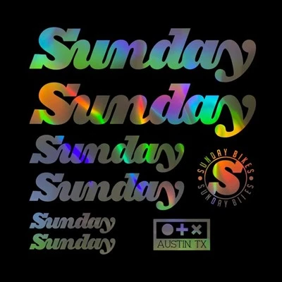 For SUNDAY BIKES BMX Vinyl Decals