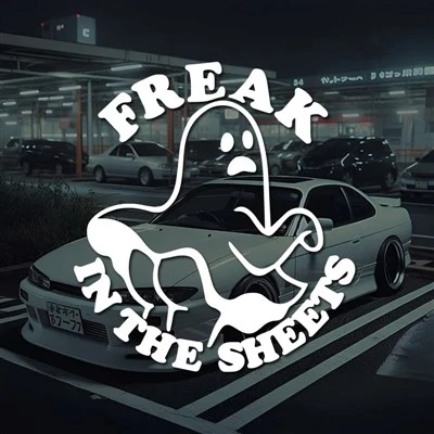 FREAK IN THE SHEETS Stickers High Quality Decal