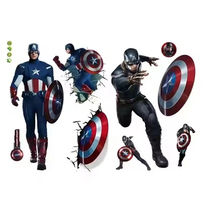 Wall Stickers For Kids Room American Cartoon
