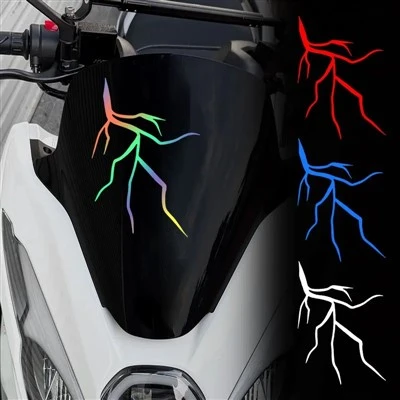 Lightning Car Crack Sticker Waterproof Self Adhesive