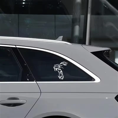 LION Funny Vinyl Decals Motorcycle