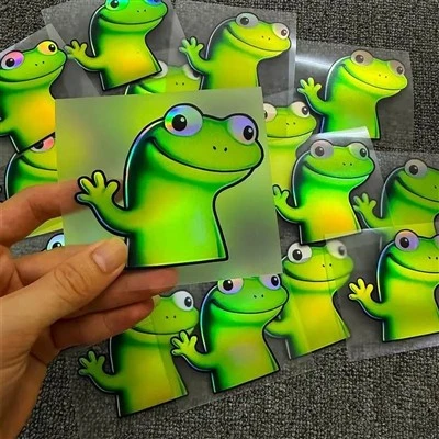 Lizard Meme Motorcycle Stickers For Car Window