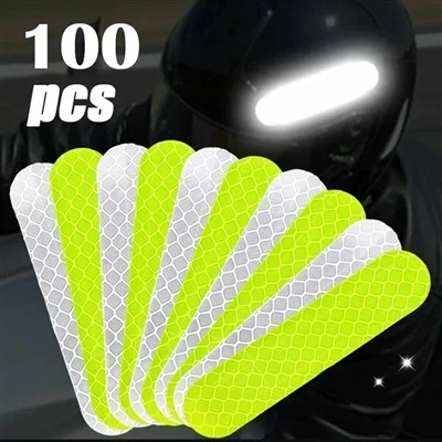 Motorcycl Helmet Safety Warning Reflective Stickers