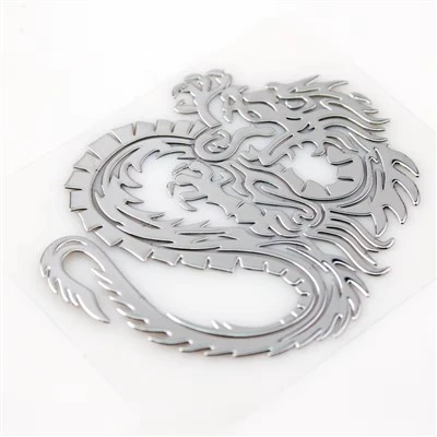 Nickel Sticker Logo Dragon Decals