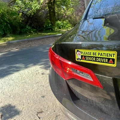 Please Be With Patient With Senior Driver