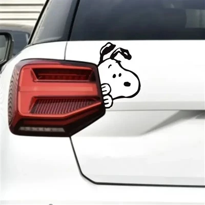 Snoopy Sticker Scratches Block Body Side