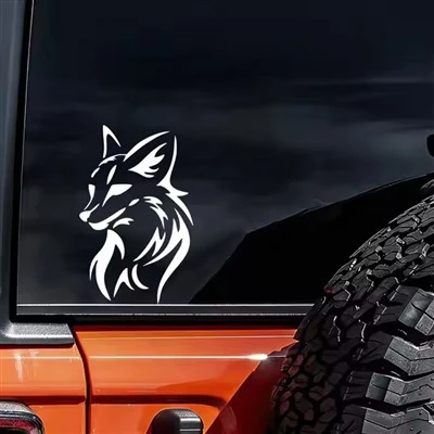 Vinyl Stickers Cars Body Fox Badge