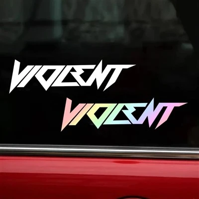 VIOLENT Motorcycle Stickers Motorbike