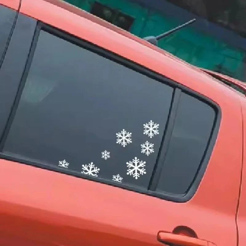 Snowflake Car Stickers Vinyl Decals