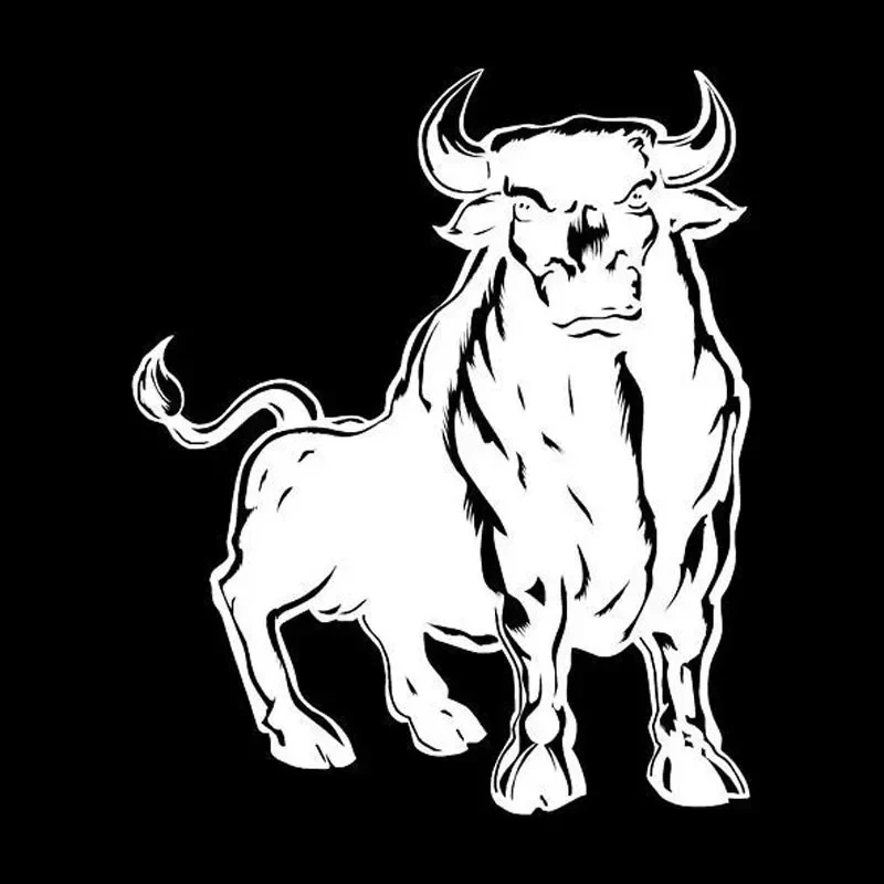 Spanish Bull Powerful Styling Vinyl Cool Stickers suppliers