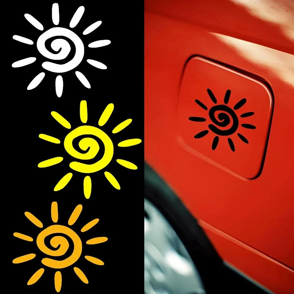 SUN SUNSHINE Anime Cute Decals Accessories