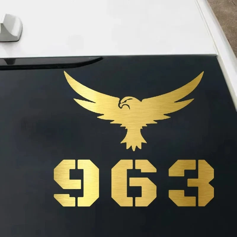 SYRIA Map 963 Eagle Car Sticker high quality