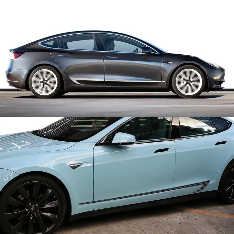Tesla Model 3 Door Side Stickers