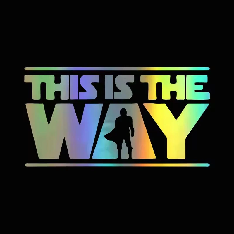 This Is The Way Car Sticker