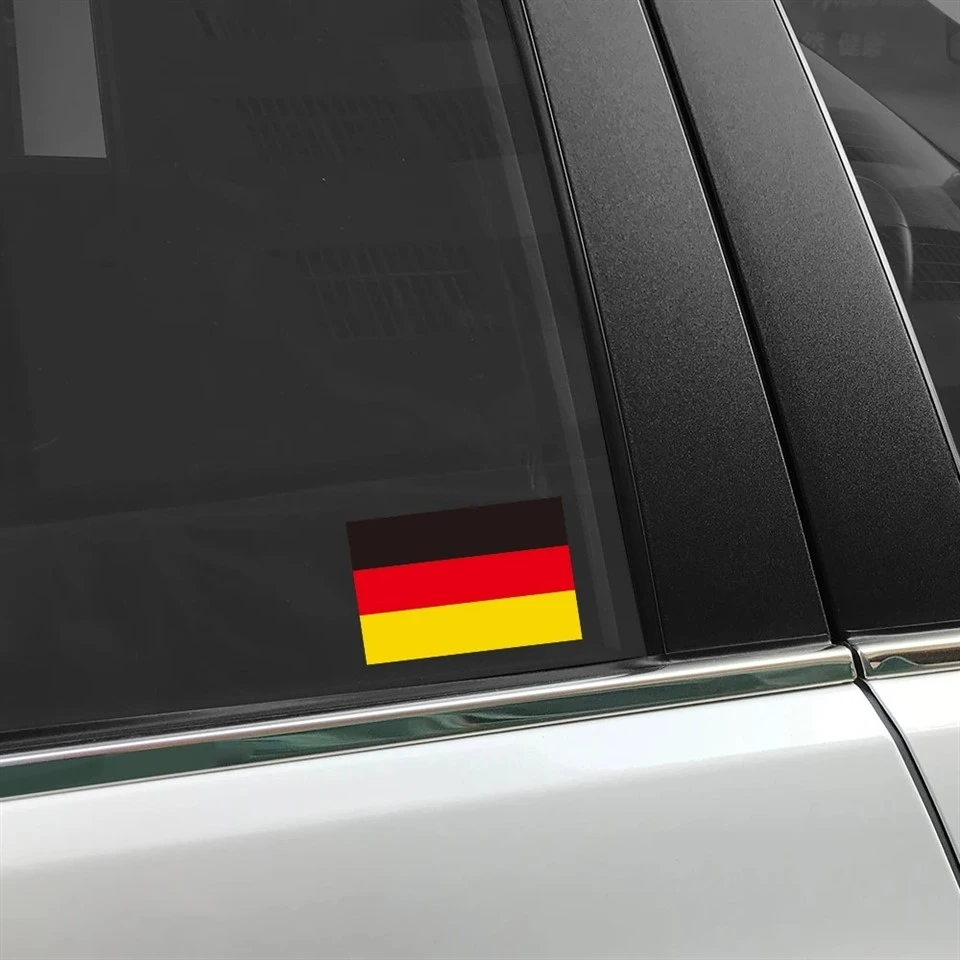 Various German Flag Styling Stickers Graphics