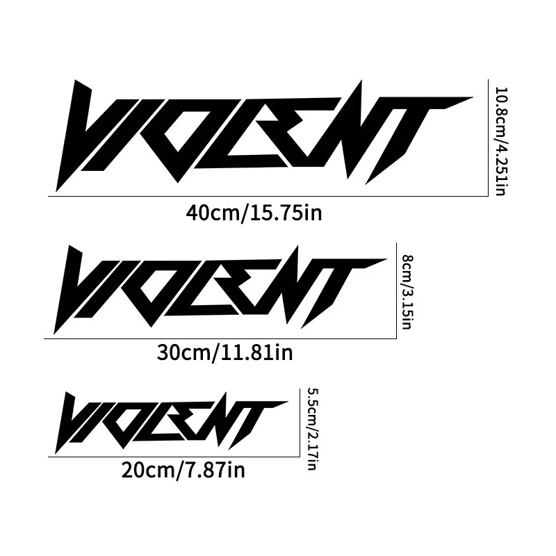 VIOLENT Motorcycle Stickers Motorbike factory